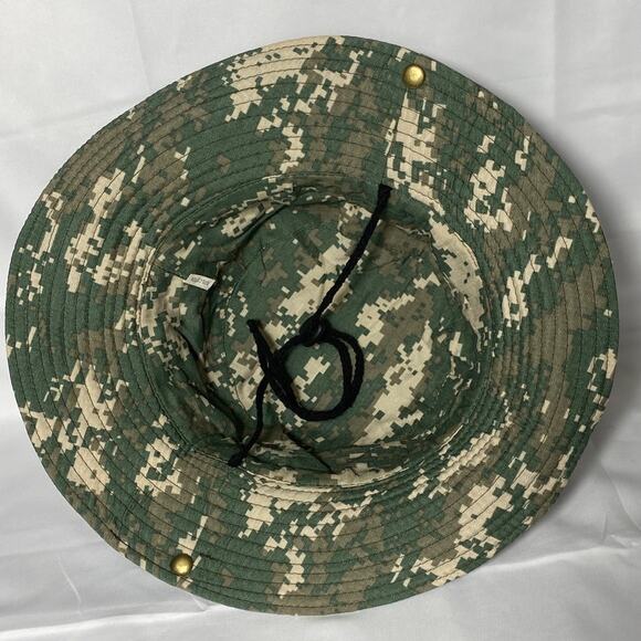 Outdoor Boonie Sun Hat Hiking Camping Fishing Floppy Military Digital Camo Cap - Picture 11 of 13